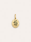 Mystic Snake Gold Charm