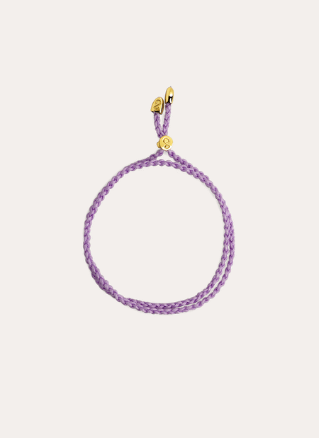 Dream Lavande Letters Personalized Gold Bracelet