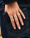 Anillo Margarita Plata