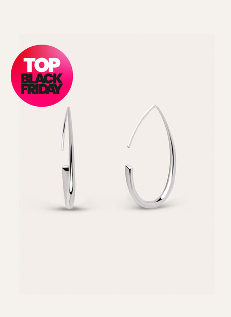 Pendientes Gota Arch Plata