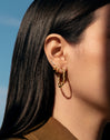 Lake Gold Hoop Earrings