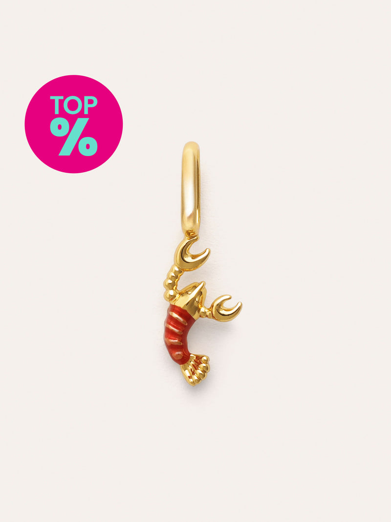 Charm Gambita Verguld met 18kt Goud