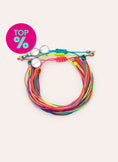Set van 3 armbanden Neon Rainbow Fruits Staal