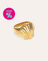 Anello Shelly Acciaio Placcato Oro