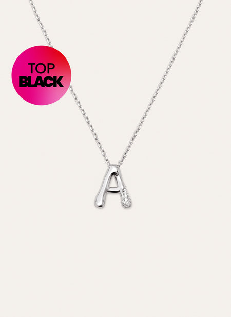 Personalized Shiny Letter Necklace