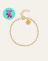 Pulsera Pebbles Baño Oro