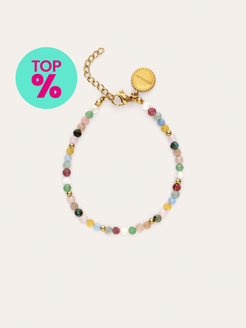 Pulsera Altea Colors Acero Baño Oro