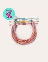 Pack 3 Pulseras Rainbow Spark Acero