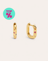 Pendientes Aro Starla Baño Oro