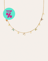 Collar Shamira Acero Baño Oro
