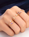 Anillo Sophie Baño Oro - vista 4