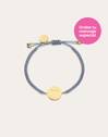 Pulsera Personalizada Moon Marea Acero Baño Oro