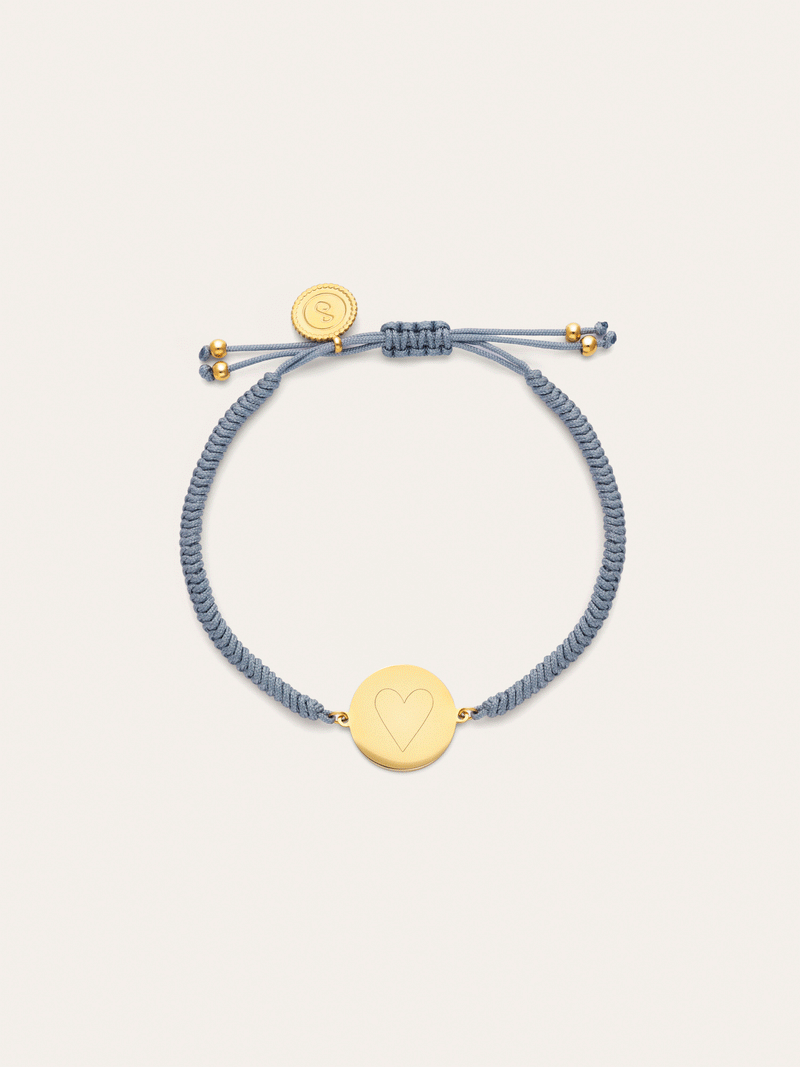 Pulsera Personalizada Moon Marea Acero Baño Oro