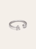 Anello Personalizzato Letter Spark Acciaio