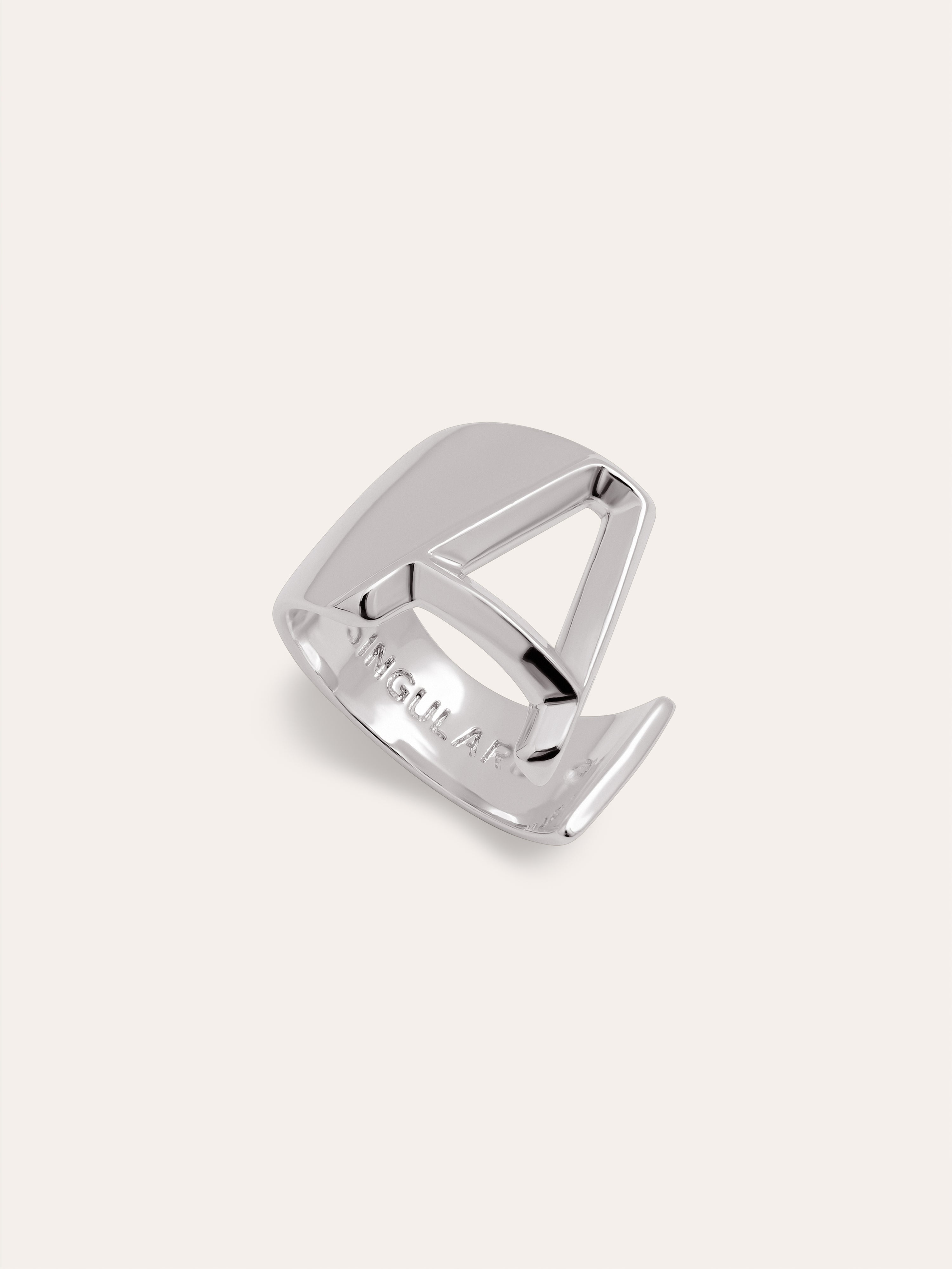 Anillo Personalizado Letter Signet