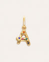 Charm Personalizado Inicial Organic Colors Baño Oro
