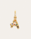 Charm Personalizado Inicial Organic Colors Baño Oro
