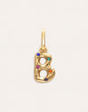 Charm Personalizado Inicial Organic Colors Baño Oro