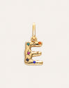 Charm Personalizado Inicial Organic Colors Baño Oro