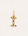 Charm Personalizado Inicial Organic Colors Baño Oro