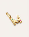 Charm Personalizado Inicial Organic Colors Baño Oro