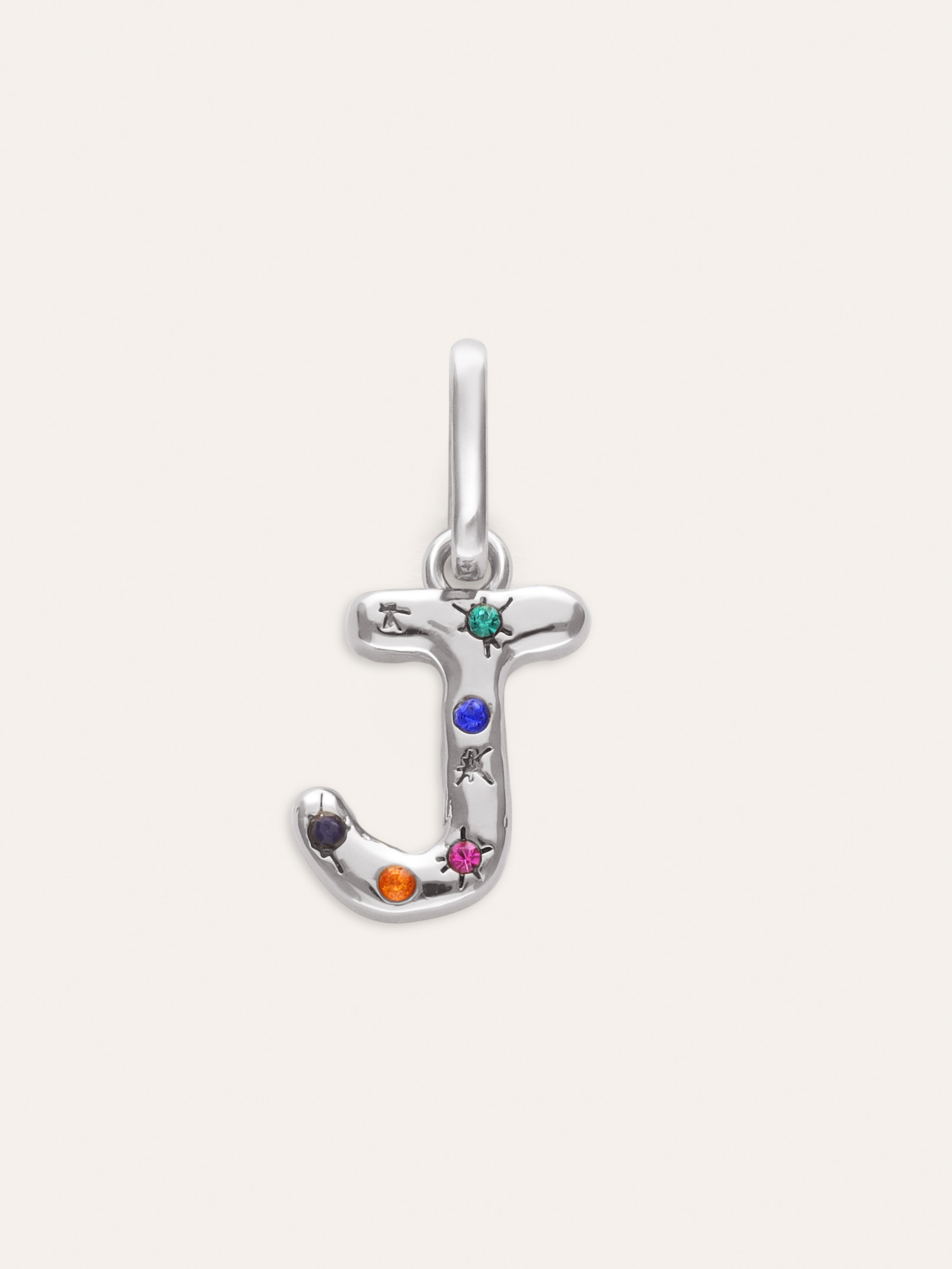Charm Personalizado Inicial Organic Colors
