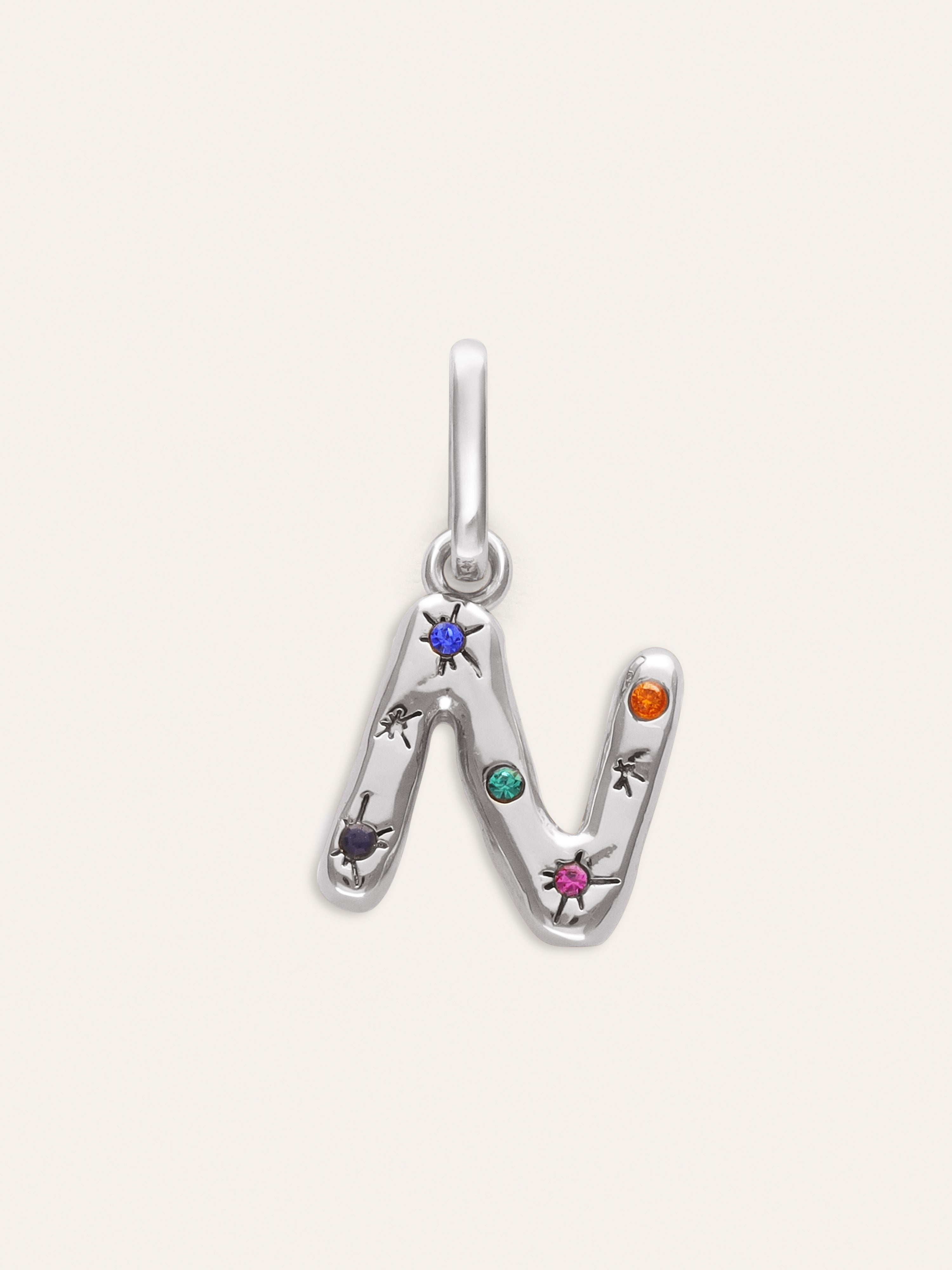 Charm Personalizado Inicial Organic Colors