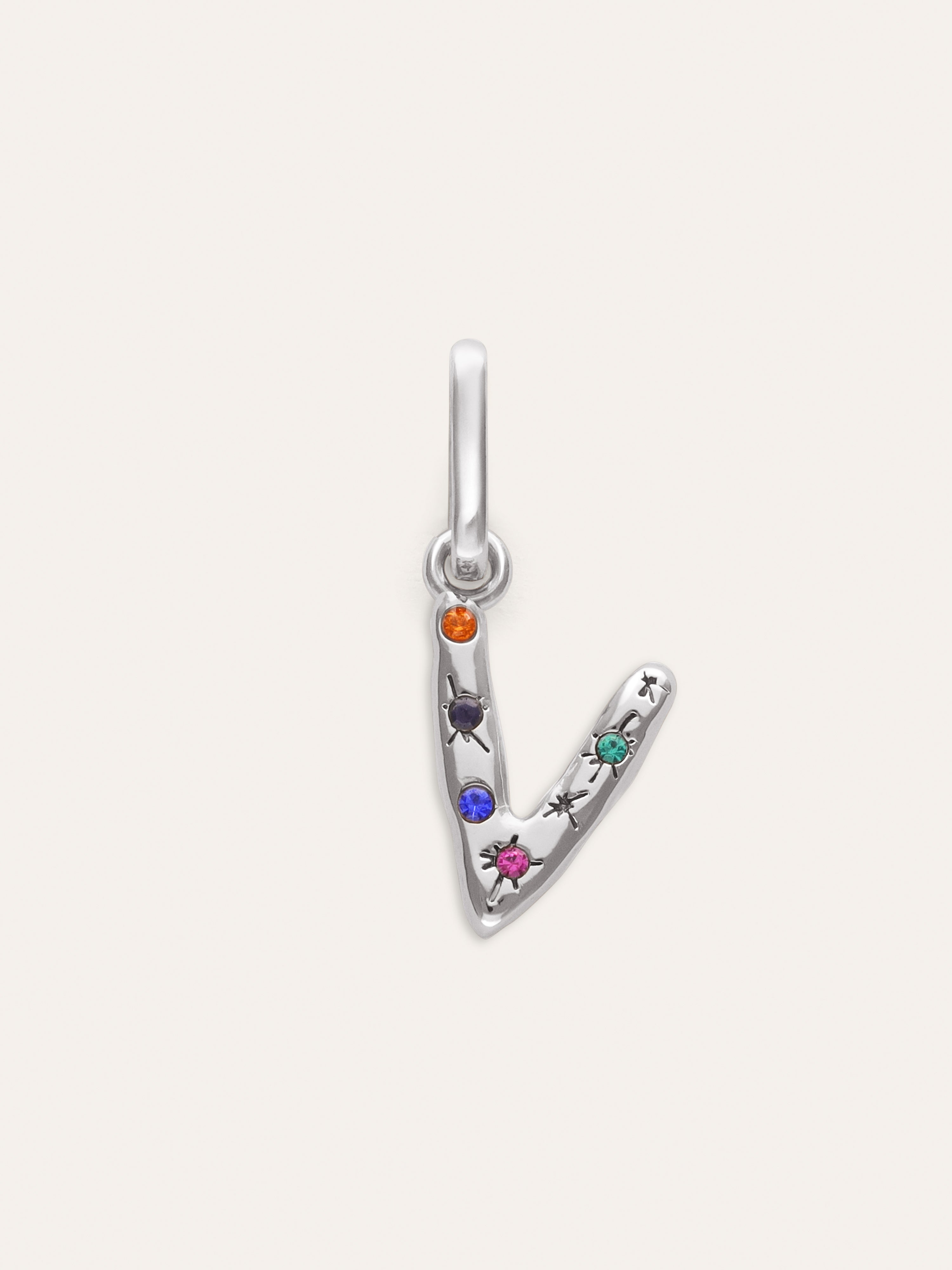 Charm Personalizado Inicial Organic Colors