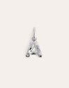 Charm Letter Organic Plata