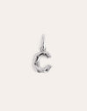 Charm Letter Organic Plata