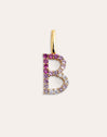 Charm Letter Spark Sakura vergoldet