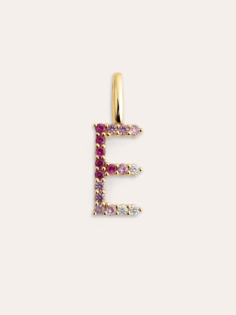 Charm Letter Spark Sakura vergoldet