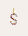 Charm Letter Spark Sakura vergoldet