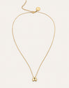 Collar Personalizado Hailey Letter Acero Baño Oro