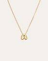 Collar Personalizado Hailey Letter Acero Baño Oro
