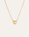 Collar Personalizado Hailey Letter Acero Baño Oro