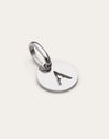 Charm Mini Medallion Letter Acero