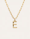 Collar Personalizado Chic Letter XL Acero Baño Oro