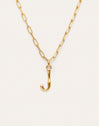 Collar Personalizado Chic Letter XL Acero Baño Oro