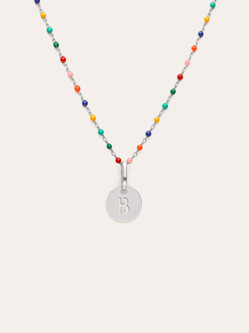 Collana Personalizzata Colors Enamel Letter