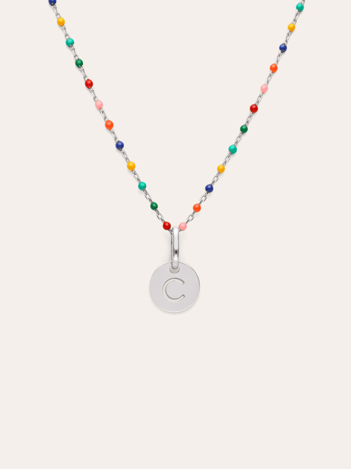 Collana Personalizzata Colors Enamel Letter