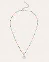 Collana Personalizzata Colors Enamel Letter - vista 5