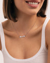 Collar Personalizado Carrie Plata