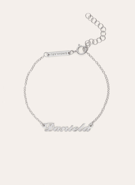 Bracelet Personnalisé Carrie Argent