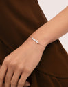 Bracelet Personnalisé Monogramme Argent