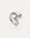 Anillo Abbraccio Amour Acero
