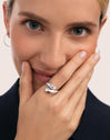 Anillo Abbraccio Stars Acero