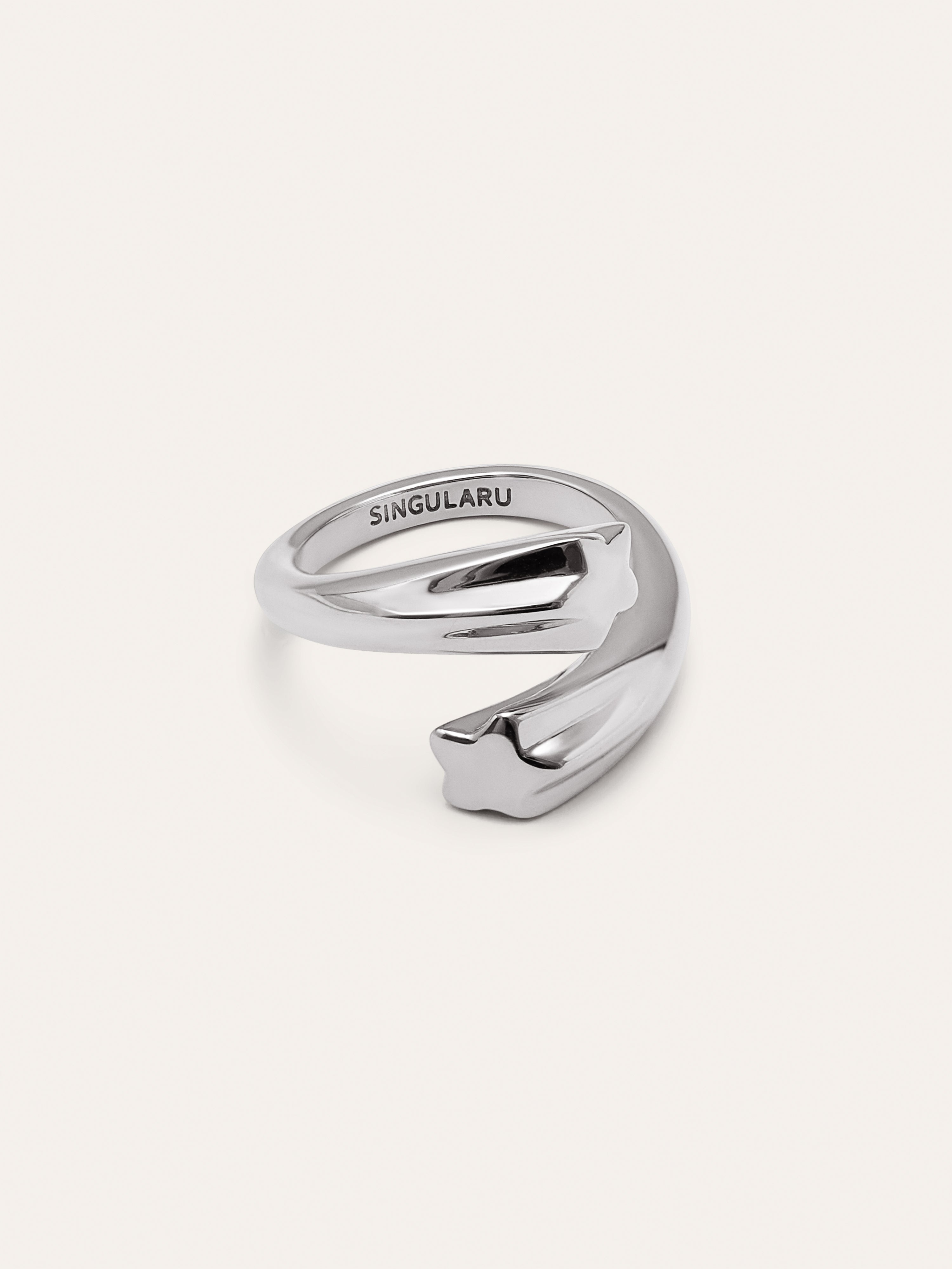 Anillo Abbraccio Stars Acero