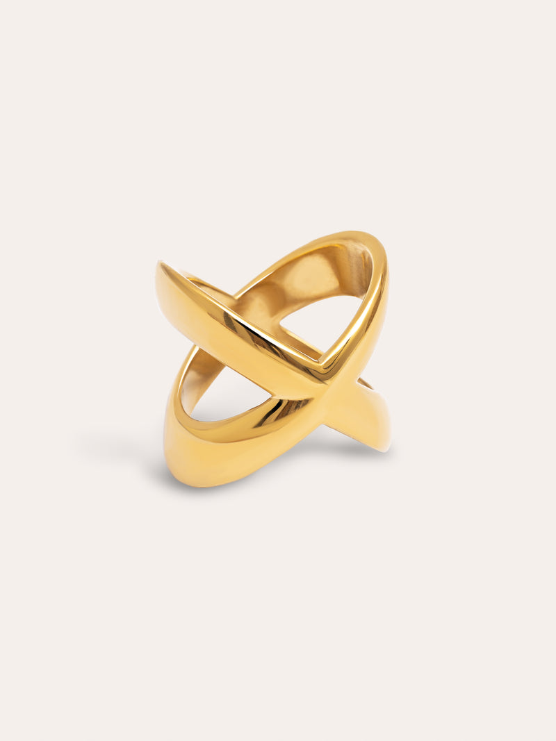 Anillo Always Acero Baño Oro