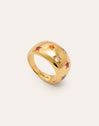 Anillo Bomb Color Stars Baño Oro
